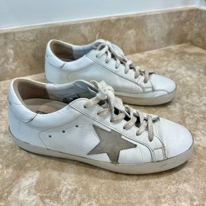 Golden Goose White Sneakers Size 38